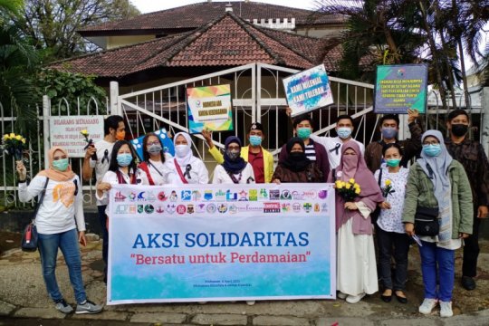 39 ormas gelar Aksi Bersatu pada peringatan Paskah di Makassar