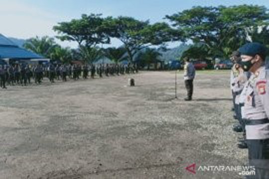 Polda Sulteng kerahkan 200 personel bantu pengamanan PSU di Morut
