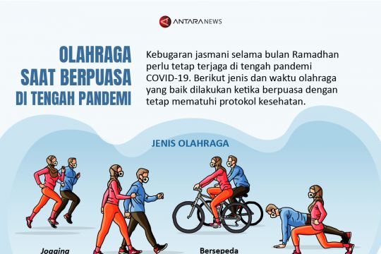 Olahraga saat berpuasa di tengah pandemi