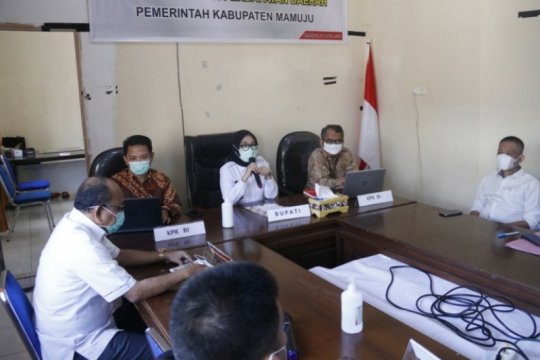 Tim Korsupgah KPK supervisi program pemberantasan korupsi di Mamuju