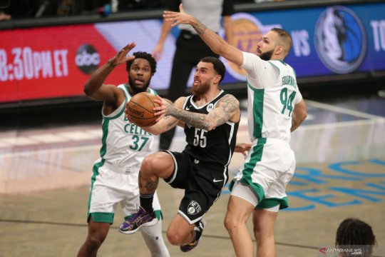 NBA: Nets kalahkan Celtics  109 - 104