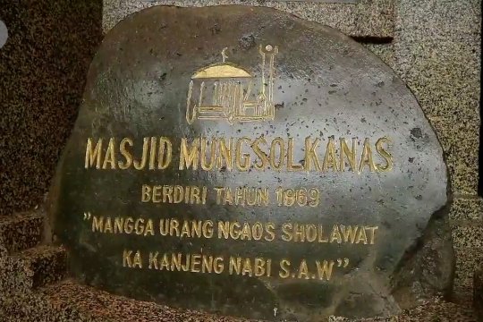 Jejak syiar Islam di Masjid Mungsolkanas Bandung