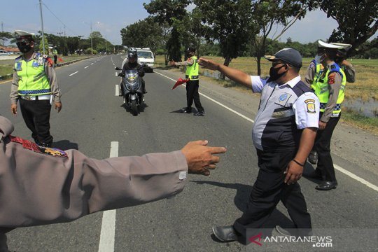 Pemeriksaan kendaraan arus balik Pantura