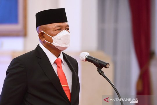 Presiden Jokowi lantik Ganip Warsito sebagai Kepala BNPB