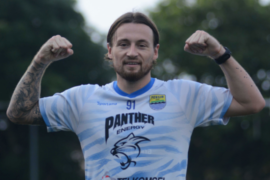 Marc Klok ajak Persib Bandung untuk bangkit ketika hadapi Borneo FC