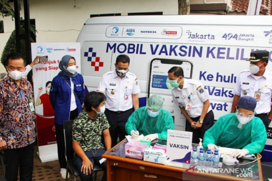 Ini jadwal mobil vaksin keliling di DKI Jakarta pada Selasa