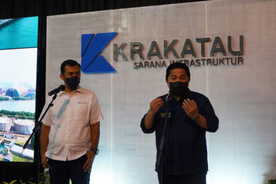 Erick Thohir yakin KSI dapat optimalkan kinerja Krakatau Steel