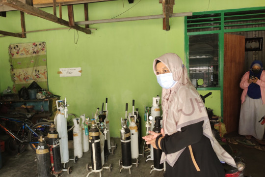 Bandarlampung bahas ketersedian tabung oksigen dengan 7 distributor
