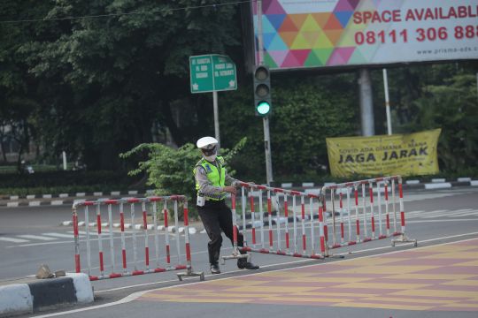 Penghapusan 100 titik penyekatan PPKM di Jakarta