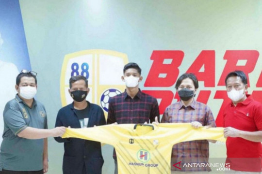 Anji anak Balangan resmi diperkenalkan tim PS Barito Putera