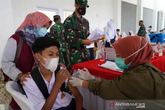 2.000 pelajar di Garut disasar vaksinasi COVID-19 Kodam III/Siliwangi