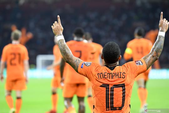 Kualifikasi Piala Dunia 2022: Belanda hancurkan Turki 6-1
