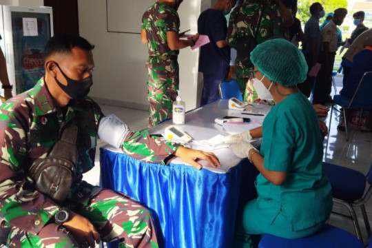 TNI AL Denpasar lakukan Urikkes guna tingkatkan kesiapsiagaan prajurit
