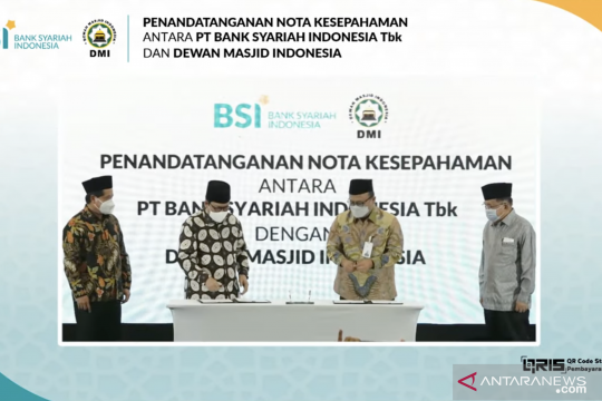 BSI perluas ekosistem ekonomi digital lewat Dewan Masjid Indonesia