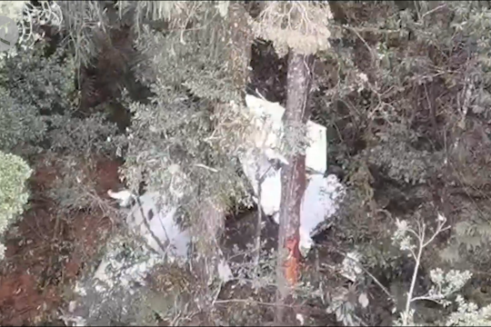 Pesawat Rimbun Air ditemukan hancur di Intan Jaya