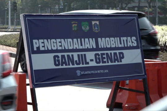 Tilang gage di Jakarta berlaku bagi semua pelat hitam