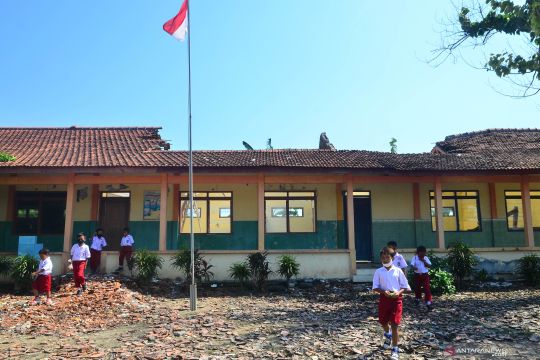 Bangunan sekolah rusak di Kudus