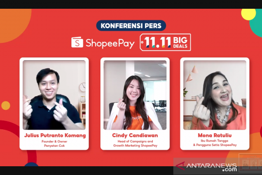ShopeePay buat 11.11 Big Deals gelorakan positifnya pembayaran digital