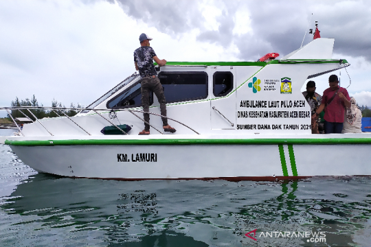 Pemerintah berikan ambulan laut untuk masyarakat kepulauan Aceh Besar