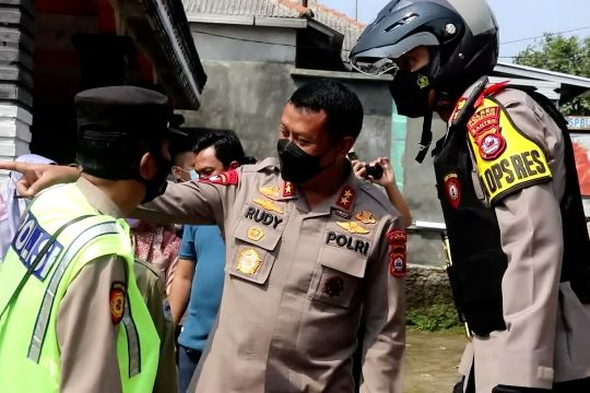 Pastikan berjalan aman, Kapolda Banten tinjau pelaksanaan Pilkades
