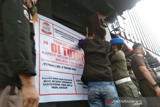 Langgar protokol kesetahan COVID-19 THM Barcode di Makassar ditutup