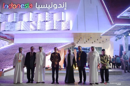 Presiden Joko Widodo kunjungi National Day Indonesia di International Expo 2020 Dubai