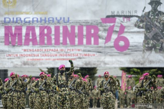 Kasal sebut ke depan Korps Marinir TNI AL akan semakin besar