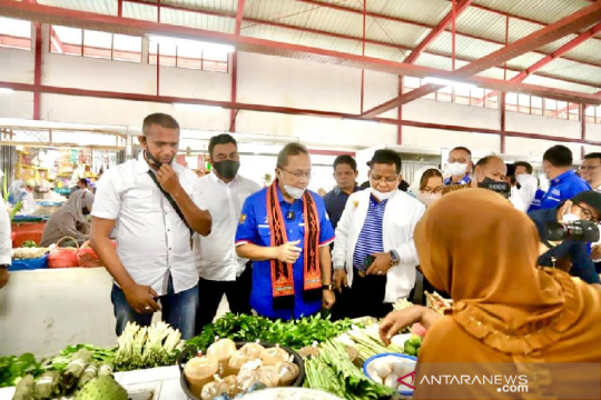 Wakil Ketua MPR tinjau pasar terpadu Al Mahirah Banda Aceh