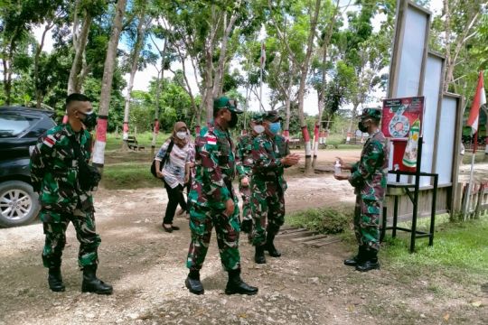 LBM Eijkman kunjungi Satgas TNI Yonif 512 perbatasan RI-PNG
