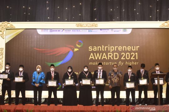 Wapres: "Santripreneur Award" momentum bangun ekonomi negeri