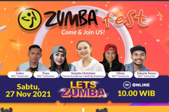 Taiwan Excellence Zumba Fest kembali digelar dengan konsep virtual