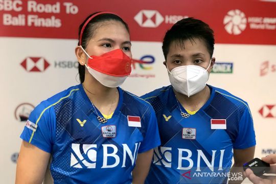 Indonesia amankan satu tiket final lewat ganda putri Greysia/Apriyani