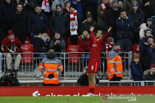 Thiago cetak gol lagi, Liverpool cukur Southampton 4-0