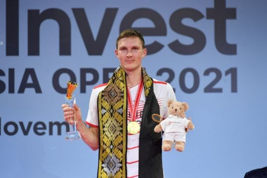 Viktor Axelsen juarai Indonesia Open 2021