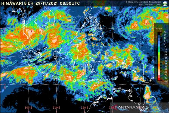 BMKG: Bibit Siklon 94W dapat berdampak tidak langsung cuaca Indonesia