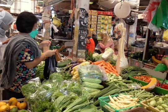 Banjir di Palangka Raya surut, harga sayur naik