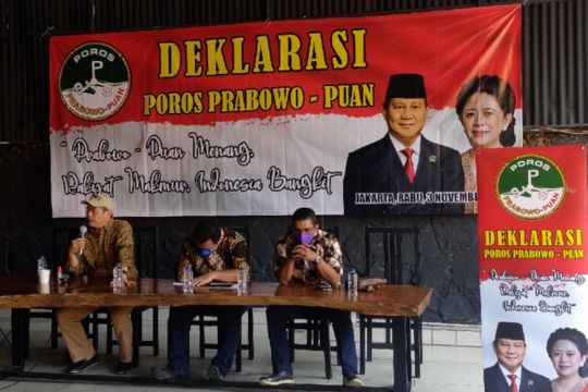 Relawan deklarasi Prabowo-Puan, Gerindra fokus konsolidasi internal