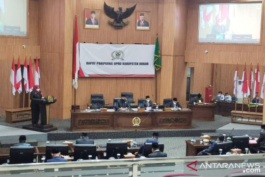 DPRD-Pemkab Bogor sahkan APBD tahun 2022 senilai Rp7,76 triliun