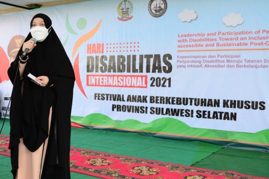 87 SLB Sulsel meriahkan Hari Disabilitas Internasional