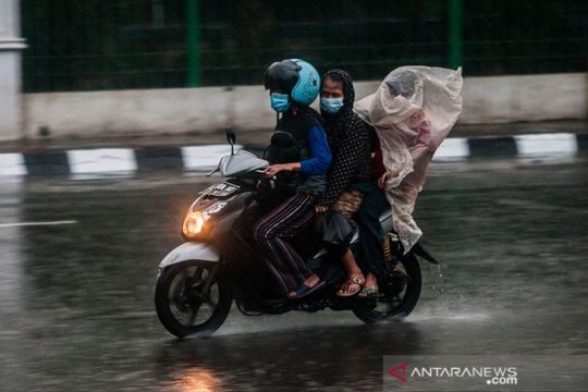 BMKG: Wilayah Indonesia berpotensi hujan lebat seminggu ke depan