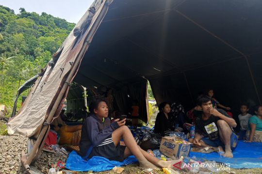 Polda NTB dirikan posko "trauma healing" untuk korban banjir bandang