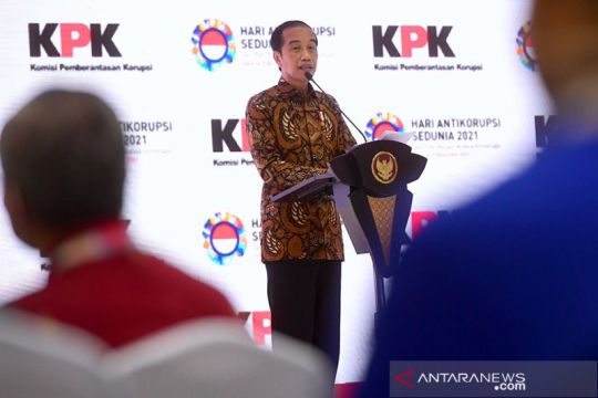 Presiden Jokowi: Metode pemberantasan korupsi harus disempurnakan