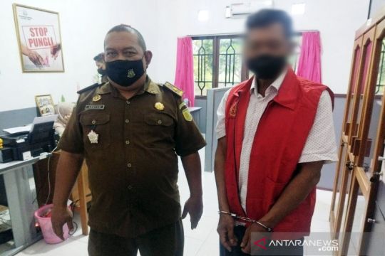Kejari Pulang Pisau menahan mantan Kades Talio Hulu diduga korupsi DD