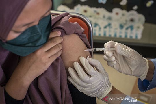 151,25 juta penduduk RI dapatkan vaksinasi COVID-19 dosis pertama