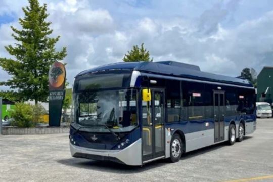 Bus listrik BYD mulai diluncurkan dari jalur produksi di Selandia Baru