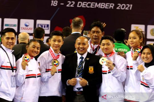 Indonesia berada di posisi delapan pada Kejuaraan Karate Asia 2021