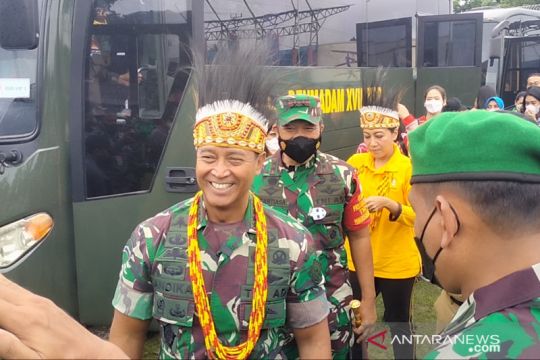 Panglima TNI dorong penambahan 2000 Tamtama TNI AD di Papua Barat