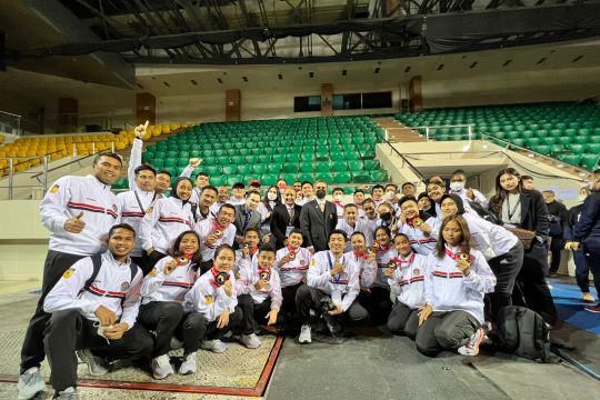 Prestasi Indonesia meningkat pada Kejuaraan Karate Asia 2021