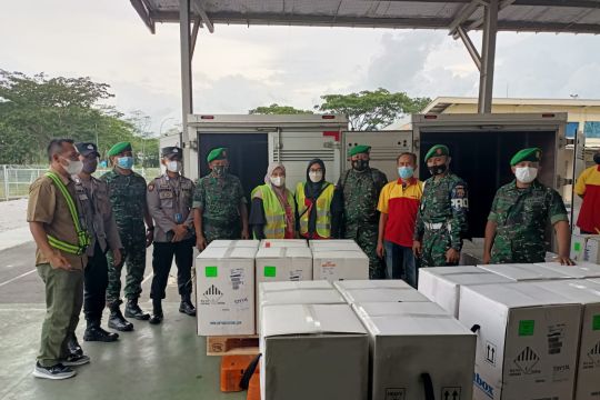 Vaksin Pfizer COVID-19 sudah tiba di Lombok
