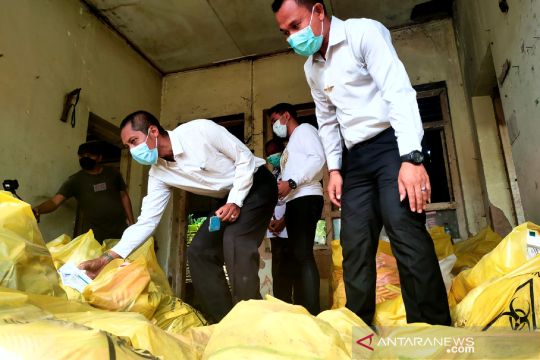 Polisi temukan limbah medis capai 6 ton di bekas Gedung BKMM NTB